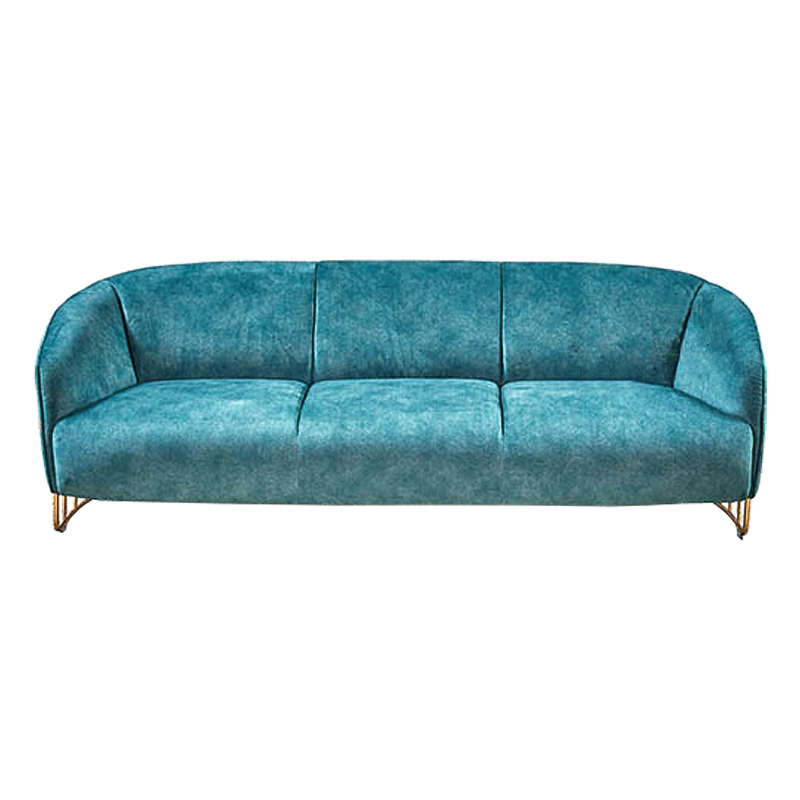 Диван Turquoise Ripples Sofa Бирюзовый Латунь Диван Turquoise Ripples Sofa Бирюзовый Латунь в Орле | Loft Concept