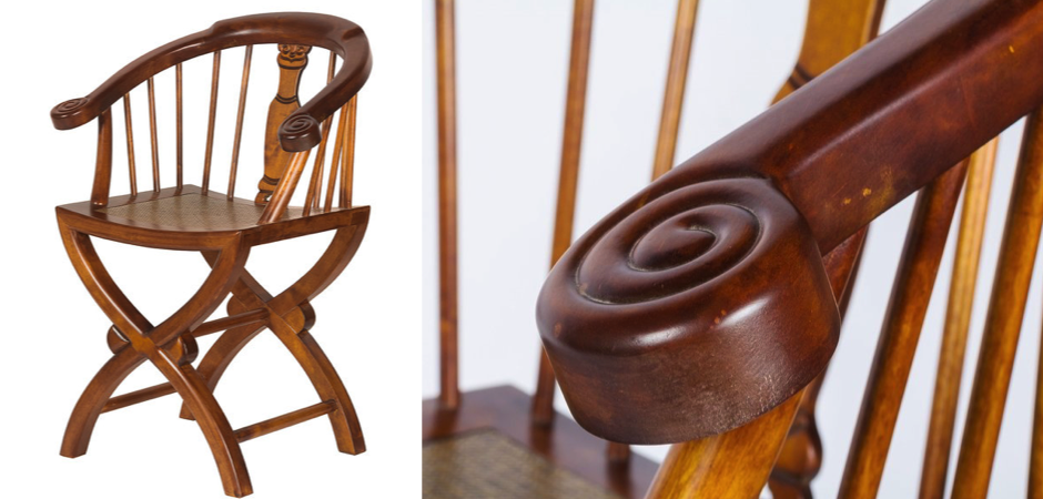 Кресло Chinese Armchair X Rotang Кресло Chinese Armchair X Rotang - Loft-Concept в Орле