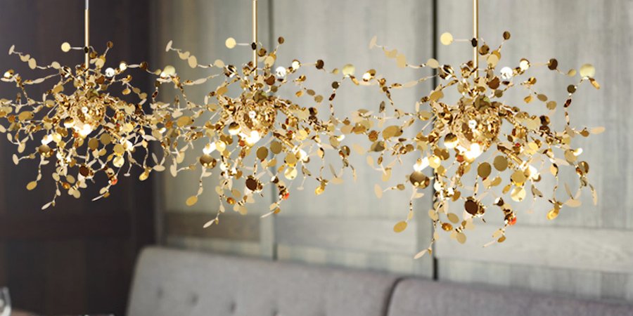 Люстра Terzani Argent Suspension Pendant lamp 40 Gold Люстра Terzani Argent Suspension Pendant lamp 40 Gold - Loft-Concept в Орле