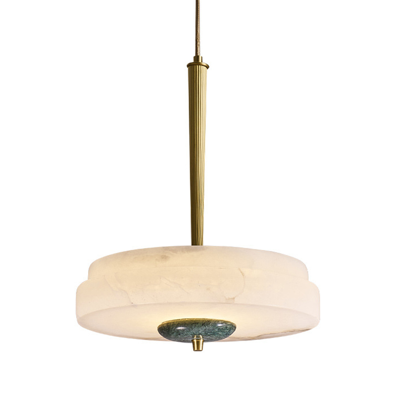 Подвесной светильник Martin Marble Hanging Light Белый Мрамор Bianco Малахит (зеленый) Латунь Подвесной светильник Martin Marble Hanging Light Белый Мрамор Bianco Малахит (зеленый) Латунь в Орле | Loft Concept