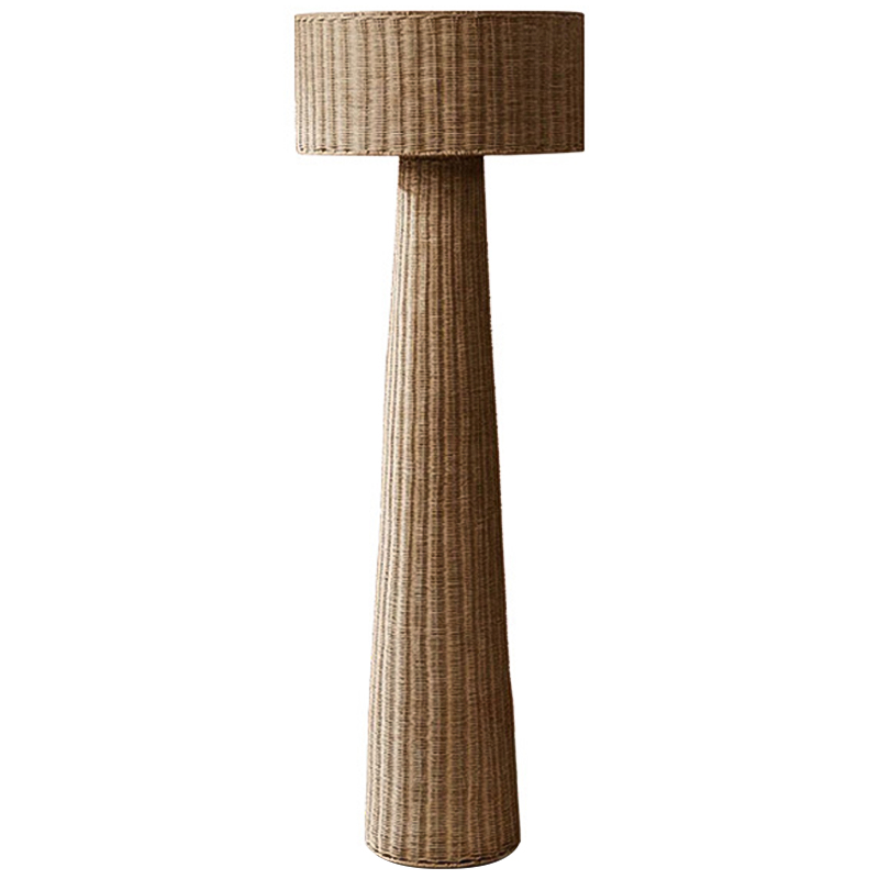 Торшер Wicker Furniture Poe Floor Lamp Коричневый Торшер Wicker Furniture Poe Floor Lamp Коричневый в Орле | Loft Concept