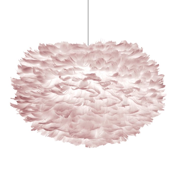 Люстра из перьев Plumage Pink Розовый пастельный Люстра из перьев Plumage Pink Розовый пастельный в Орле | Loft Concept