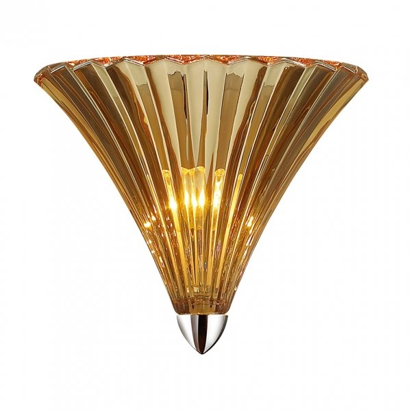 Бра Corsica Wall Lamp Amber Золотой в Орле | Loft Concept 