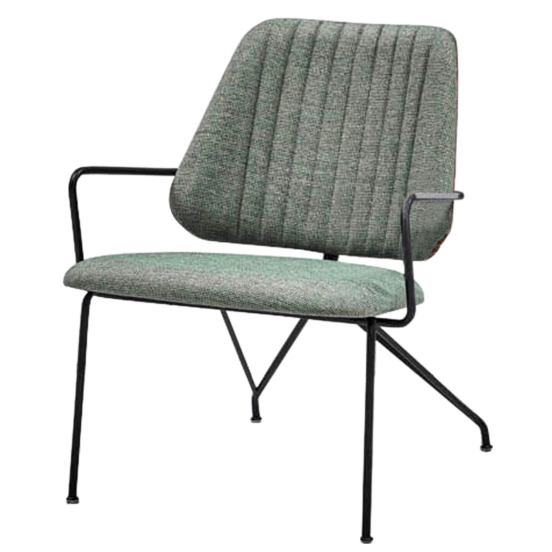 Кресло William Chair Черный Голубой пастельный Карамель Кресло William Chair Черный Голубой пастельный Карамель в Орле | Loft Concept