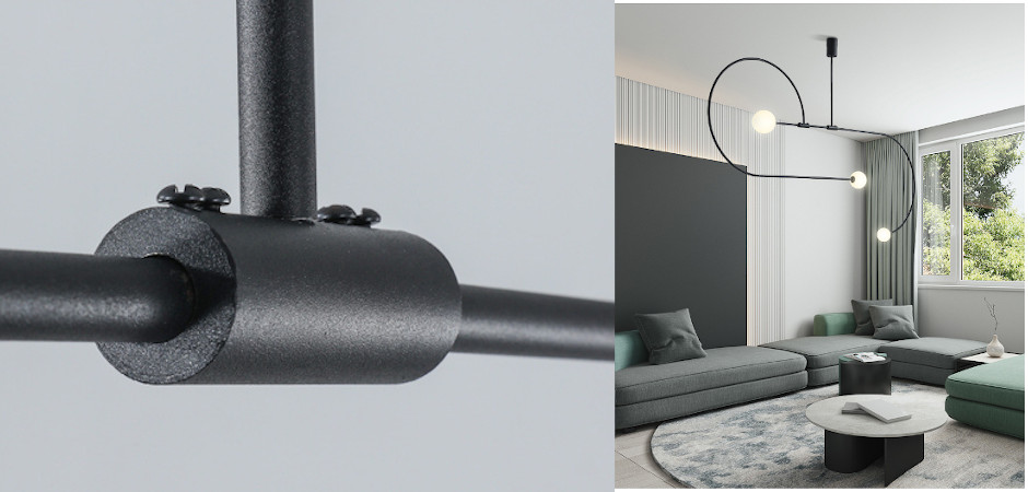 Люстра Fontana Amorosa Three Vortex Black Люстра Fontana Amorosa Three Vortex Black - Loft-Concept в Орле