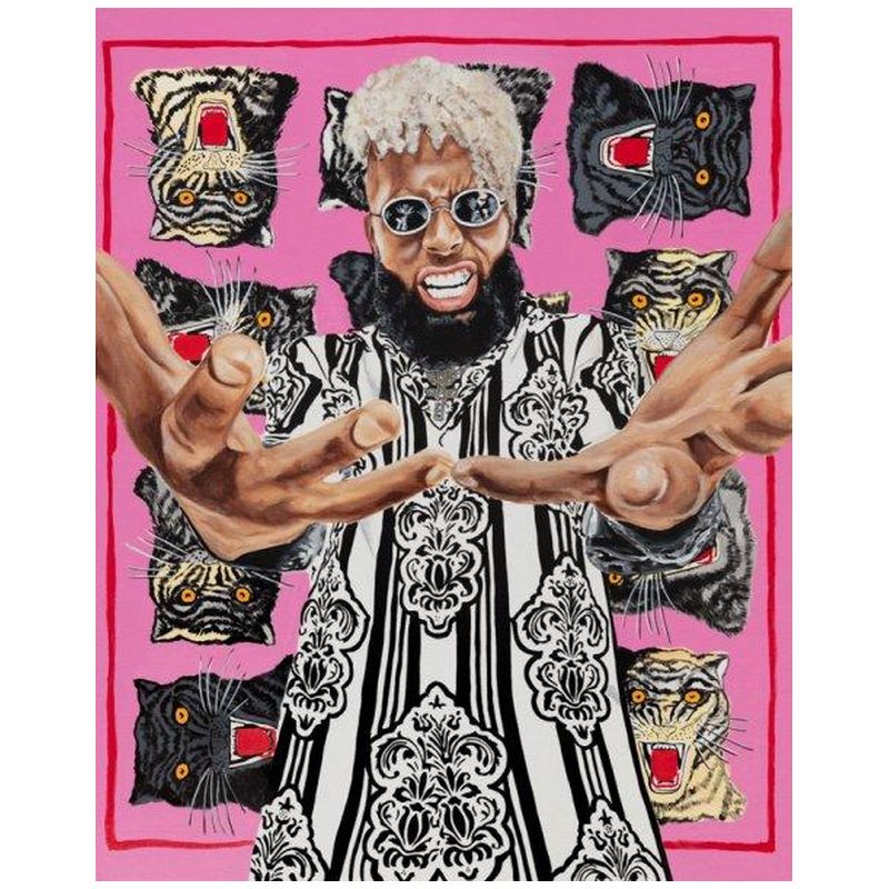 Картина Odell Beckham Junior Мульти в Орле | Loft Concept 