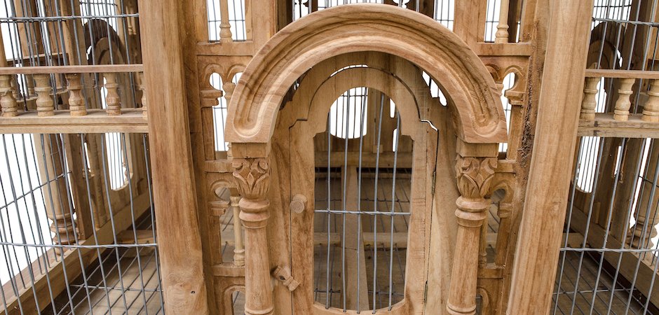 Клетка для птиц дворец BIRD CAGE LARGE BIRD CAGE Клетка для птиц дворец BIRD CAGE LARGE BIRD CAGE - Loft-Concept в Орле