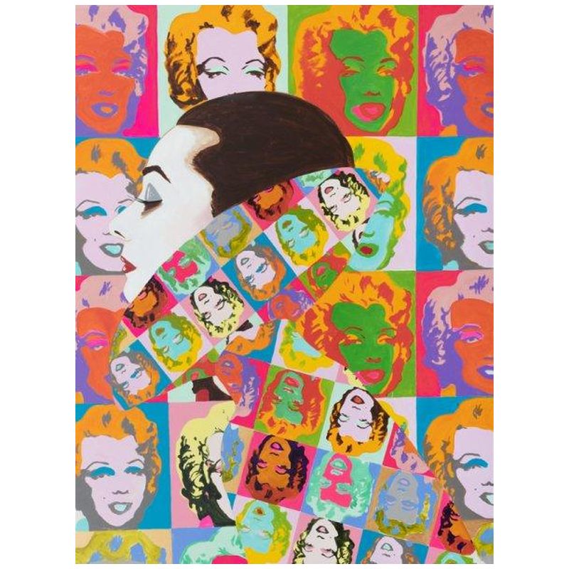Картина She Dreamed of Warhol’s Multicolor Marilyn Мульти в Орле | Loft Concept 