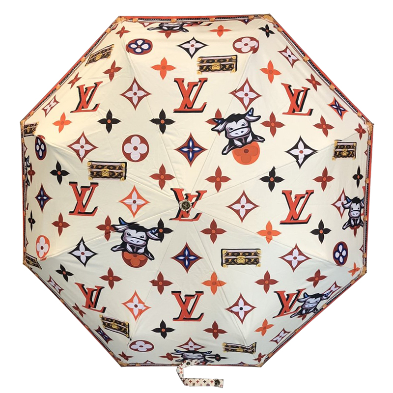 Зонт раскладной LOUIS VUITTON дизайн 005 Бежевый цвет Бежевый Оранжевый Зонт раскладной LOUIS VUITTON дизайн 005 Бежевый цвет Бежевый Оранжевый в Орле | Loft Concept