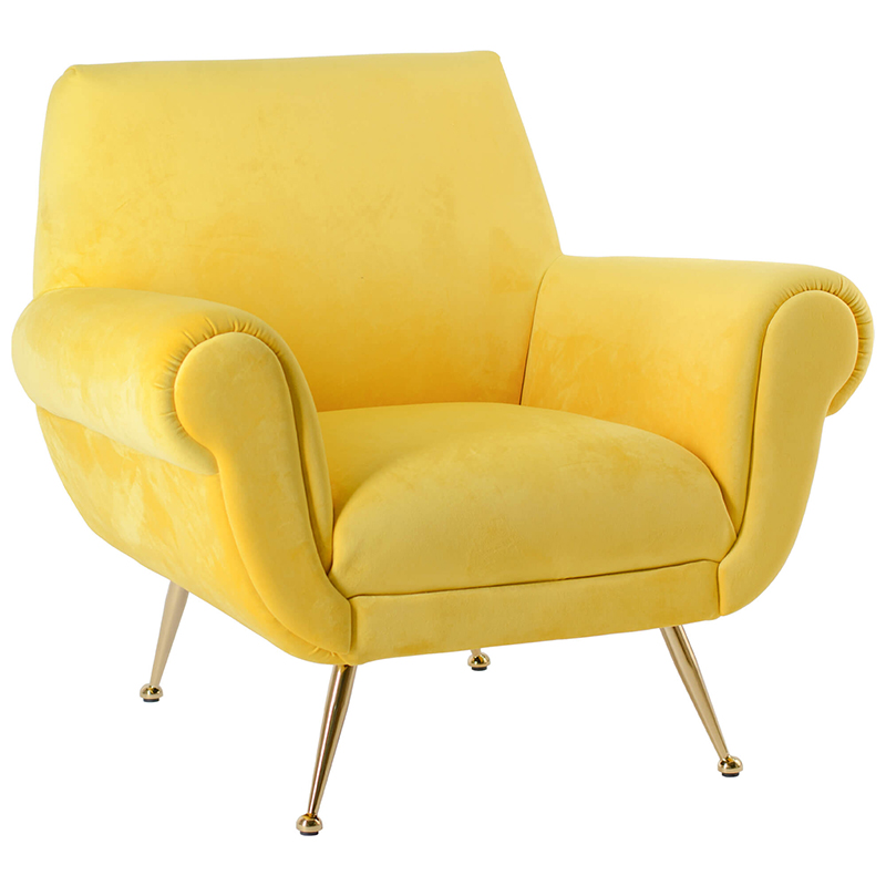 Кресло Lounge Chair Gigi Radice yellow Желтый Кресло Lounge Chair Gigi Radice yellow Желтый в Орле | Loft Concept