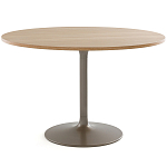 Круглый обеденный стол на одной ножке Remo Round Dining Table варинант исполнения - 1 | Loft Concept в Орле
