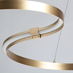 Люстра подвесная светодиодная в виде волнообразной ленты Ribbon Vortex варинант исполнения - 20 | Loft Concept в Орле