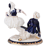 Статуэтка фарфоровая Влюбленная пара Charming Statuette варинант исполнения - 2 | Loft Concept в Орле