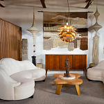 Тканый вручную монументальный настенный гобелен Earth Flow варинант исполнения - 1 | Loft Concept в Орле