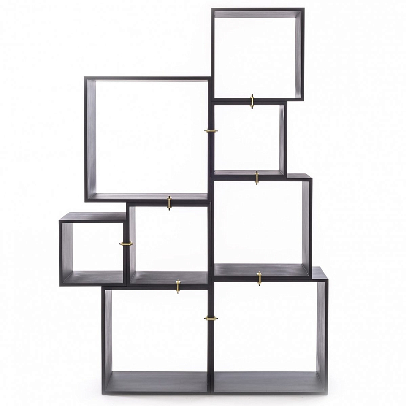 Стеллаж Seletti Assemblage Antracite Графит Золотой Стеллаж Seletti Assemblage Antracite Графит Золотой в Орле | Loft Concept