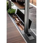 Кухонный гарнитур из камня и дерева SISTEMA XY Dada Engenereed Kitchen варинант исполнения - 4 | Loft Concept в Орле