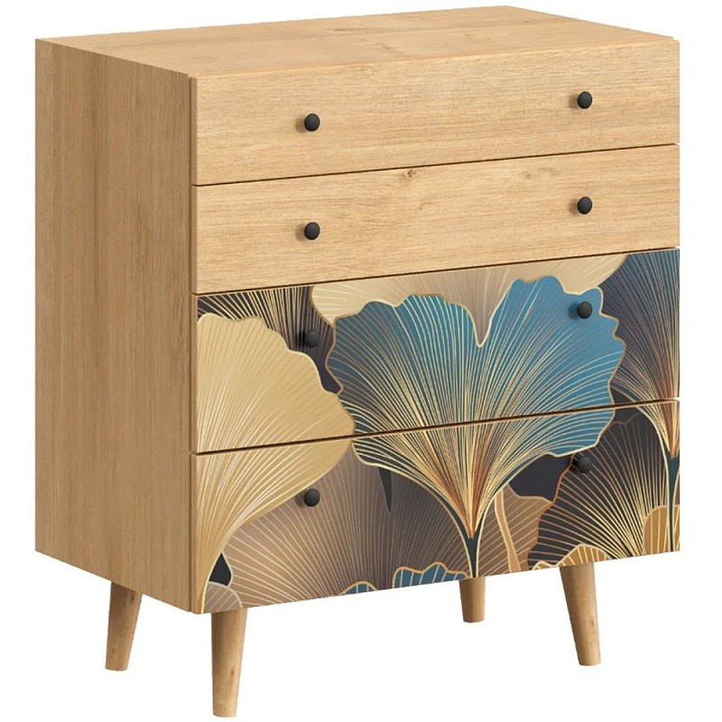 Комод с принтом на ящиках Elise Chest of Drawers Мульти Древесина Комод с принтом на ящиках Elise Chest of Drawers Мульти Древесина в Орле | Loft Concept