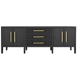 Большая VT-тумба Primo шпон Черный дуб варинант исполнения - 1 | Loft Concept в Орле