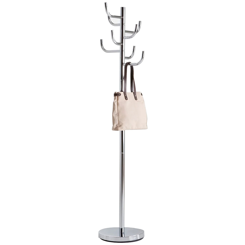 Напольная вешалка из металла Hattie Metal Floor hanger Хром в Орле | Loft Concept 