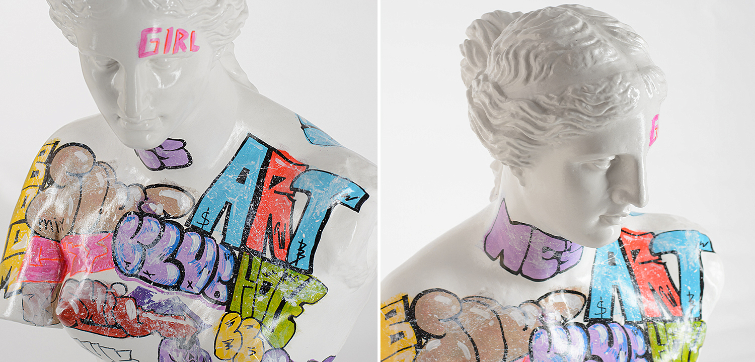 Статуэтка Aphrodite Graffiti Bust Статуэтка Aphrodite Graffiti Bust - Loft-Concept в Орле