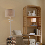 Настольная лампа с фигурным узором и трапециевидным абажуром Сonundrum варинант исполнения - 5 | Loft Concept в Орле