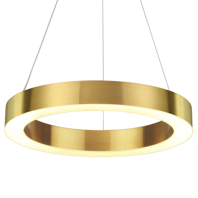 Люстра Gold Ribbon Ring Золотой Люстра Gold Ribbon Ring Золотой в Орле | Loft Concept