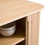 Длинный низкий буфет с 2-мя раздвижными дверцами Toinette Light Cupboard варинант исполнения - 13 | Loft Concept в Орле