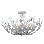 Потолочный светильник с абажуром оформленным в виде стаи бабочек Eternal Butterflies варинант исполнения - 1 | Loft Concept в Орле