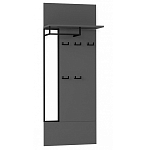 Вешалка настенная цвета графит Strict Lines варинант исполнения - 1 | Loft Concept в Орле