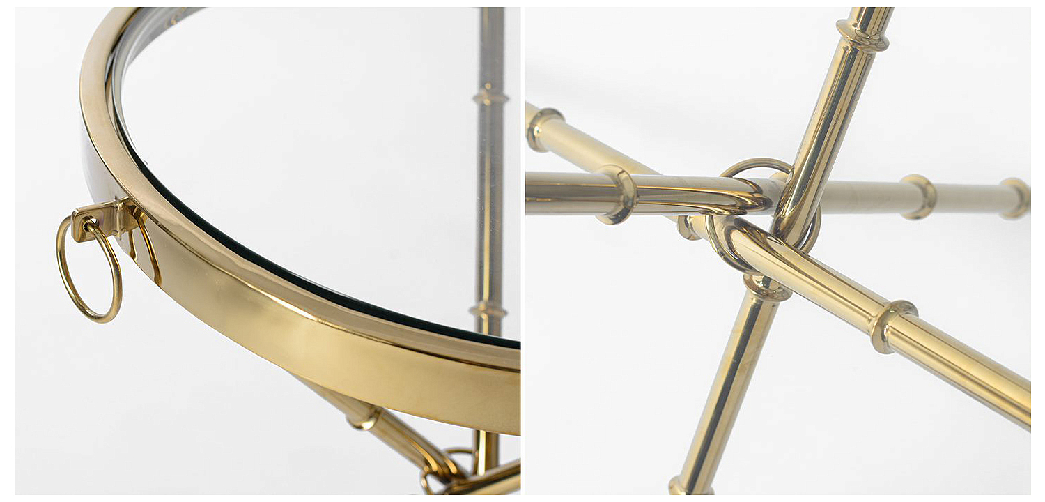 Приставной стол Side Table Omni glass Приставной стол Side Table Omni glass - Loft-Concept в Орле