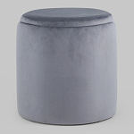 Пуф Alice Poof Grey Серый велюр варинант исполнения - 5 | Loft Concept в Орле