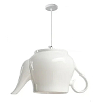 Подвесные светильники в виде белой посуды Flower Reversal варинант исполнения - 6 | Loft Concept в Орле