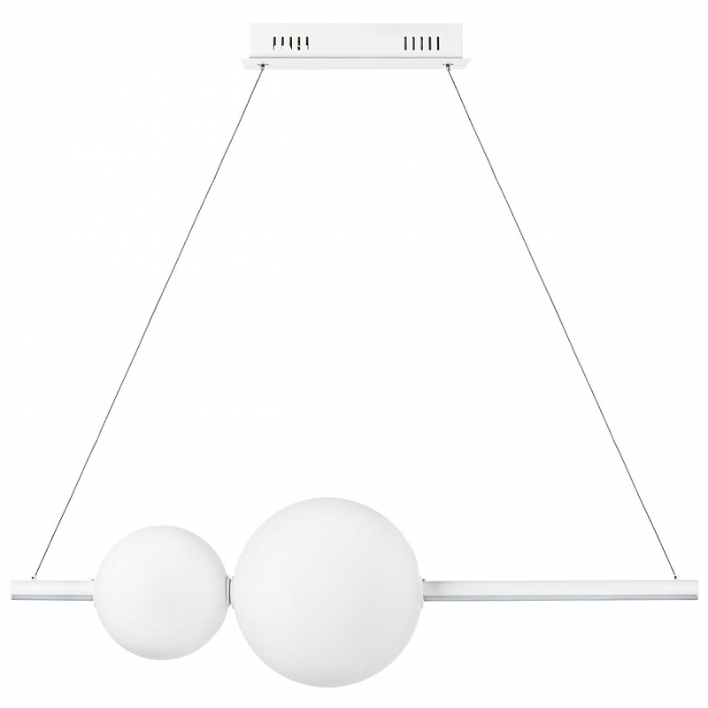 Люстра Galla Bubbles Line Белый Люстра Galla Bubbles Line Белый в Орле | Loft Concept