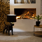 Лампа COLLECTION OF DOGS с абажуром Бультерьер варинант исполнения - 6 | Loft Concept в Орле
