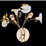 Бра в виде белых и золотых цветов каллы Refined Taste of Light варинант исполнения - 1 | Loft Concept в Орле