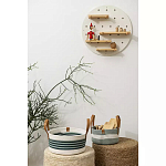 Корзина для хранения с ручками Interlacement Green варинант исполнения - 5 | Loft Concept в Орле