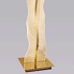 Торшер с изогнутым каркасом Golden Wave варинант исполнения - 2 | Loft Concept в Орле