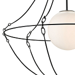 Подвесной светильник из тонких прутьев в форме колокола Forged Thin Rods варинант исполнения - 2 | Loft Concept в Орле