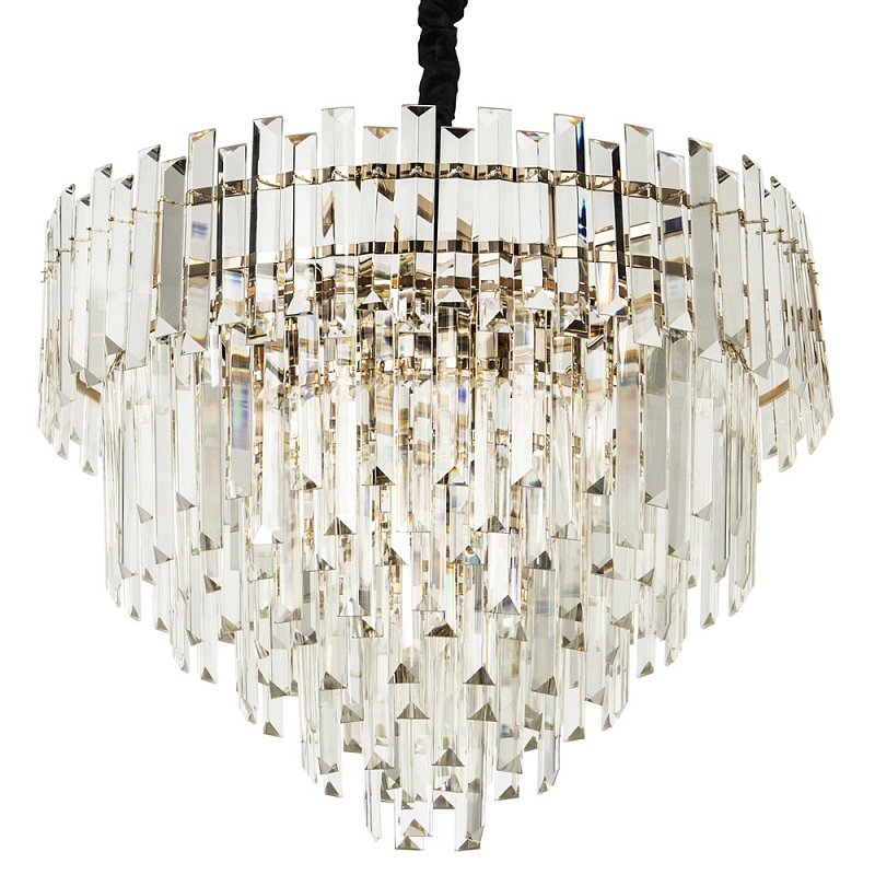 Люстра с хрустальным декором Luxxu Crystal Glass Chandelier Прозрачный Золотой в Орле | Loft Concept 