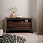 Дизайнерский комод в металлическом каркасе Valerian варинант исполнения - 2 | Loft Concept в Орле