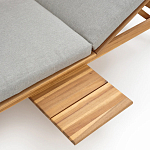 Садовый диван-трансофрмер Kate серый варинант исполнения - 3 | Loft Concept в Орле