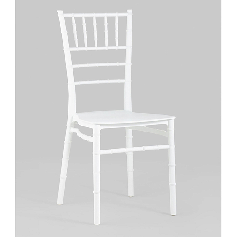 Стул Chiavari пластик белый Белый в Орле | Loft Concept 