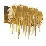 Бра с металлическими дугами и цепочками 33 см Atlantis Chain варинант исполнения - 7 | Loft Concept в Орле