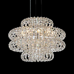 Люстра круглая с россыпью хрусталя Perfection of Diamonds варинант исполнения - 2 | Loft Concept в Орле
