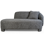 Кушетка серая с обивкой букле Thalia Grey Boucle Sofa варинант исполнения - 1 | Loft Concept в Орле