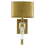 Бра с овальным абажуром на прозрачном основании Masculinity варинант исполнения - 4 | Loft Concept в Орле