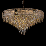 Люстра с каскадом из прозрачного хрусталя Constant Sparks варинант исполнения - 10 | Loft Concept в Орле