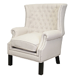 Кресло Charlie Armchair beige flax варинант исполнения - 3 | Loft Concept в Орле