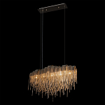 Люстра подвесная с металлическими цепочками и изогнутыми металлическими дугами 72 см Atlantis Chain варинант исполнения - 5 | Loft Concept в Орле