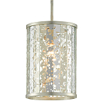 Подвесной светильник в форме цилиндра Speckled Mirror Plates варинант исполнения - 2 | Loft Concept в Орле